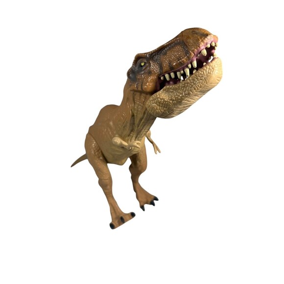 Jurassic World JW T-Rex 2015 Hasbro 16" Chomping Jaws Dinosaur Action Figure Toy - Picture 7 of 16